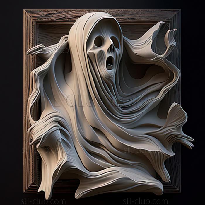 3D model  Ghost FROM GhostThe Spirit (STL)